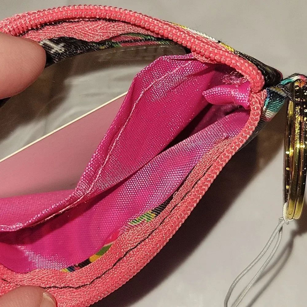 Simply Southern Keyring Key Ring ID Wallet Card holder  NWT P.